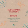 Sustainable clothing europe banner