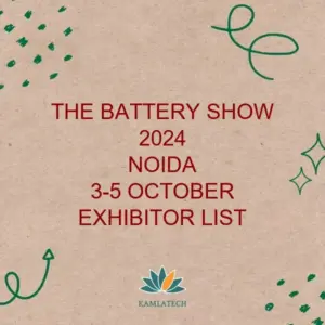 Battery Show India 2024 (199 Exhibitors)